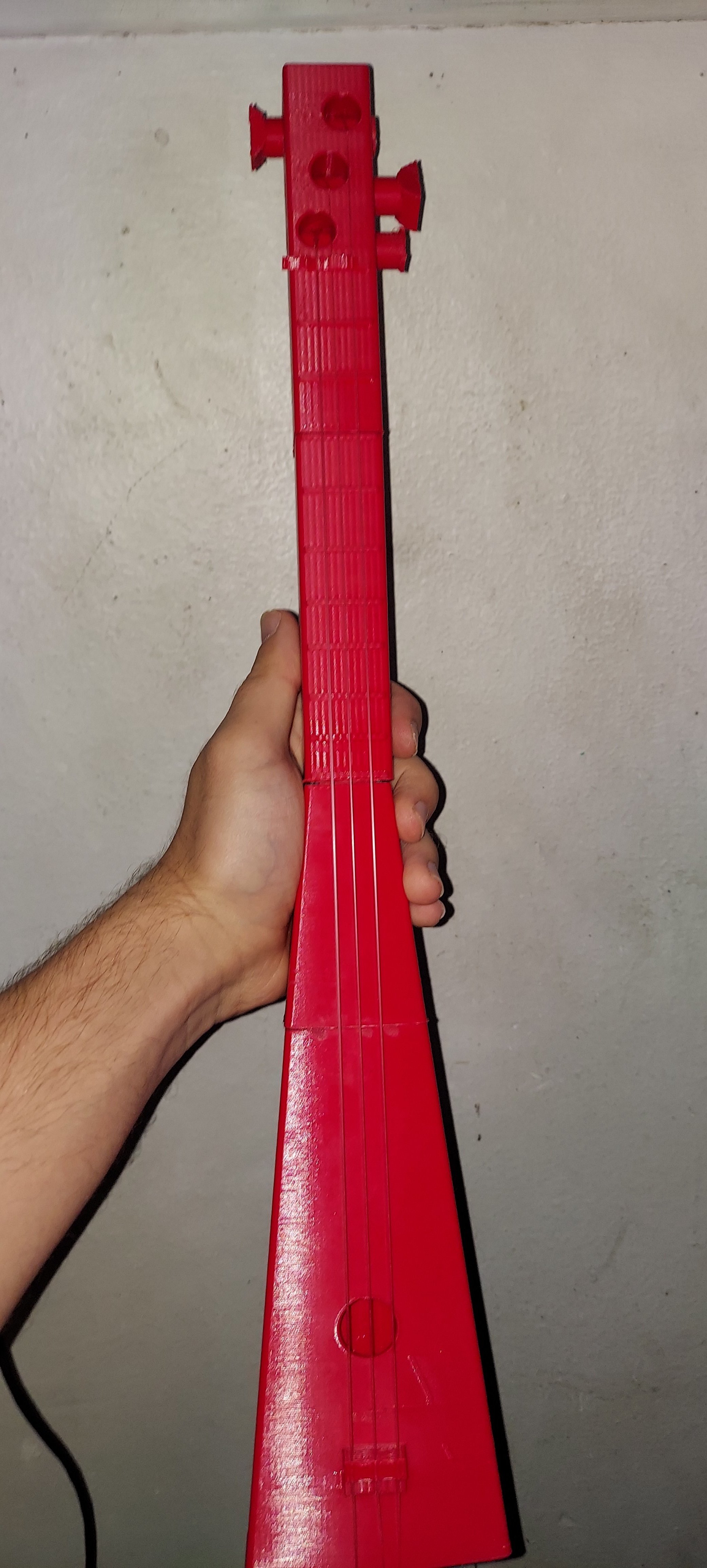 Dulcimer Strumstick 3 stringed instrument 3D Print 378669