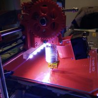 Support for LEDs Prusa i3 - Thumbnail 6