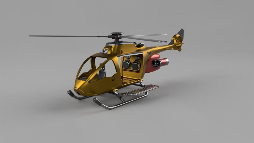 Fortnite choppa helicopter 3D Print 378687