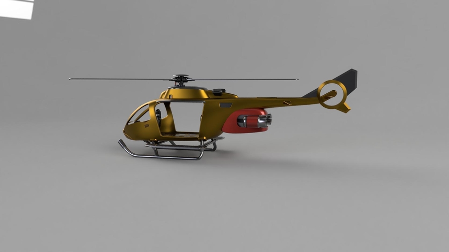 Fortnite choppa helicopter 3D Print 378688