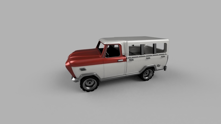 Fortnite pickup truck car vehicle 3D Print 378697