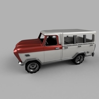 Fortnite pickup truck car vehicle - Thumbnail 2