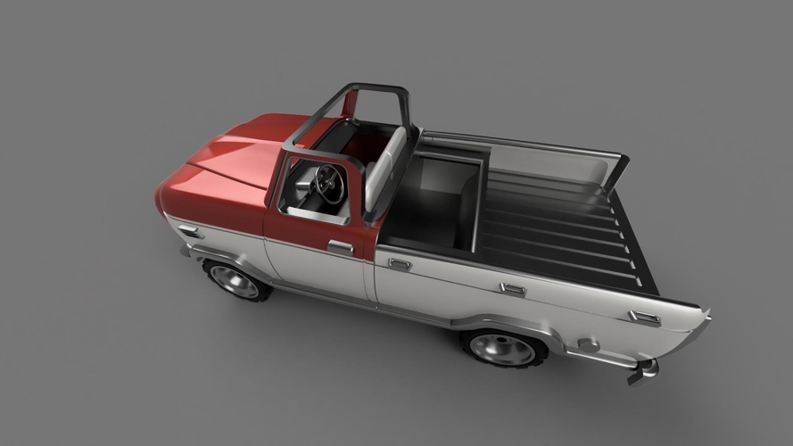 Fortnite pickup truck car vehicle 3D Print 378698