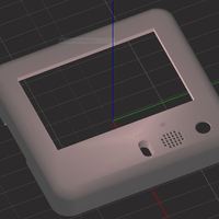 Small BOX_LCD12864 and suport 3D Printing 37871