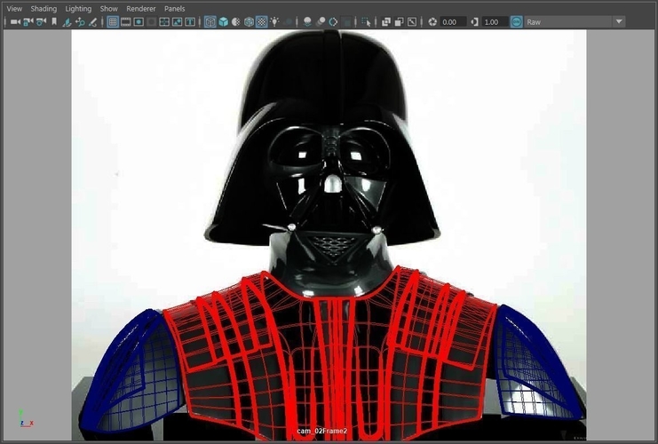 Darth Vader Armor STL file for 3d print 3D Print 378890
