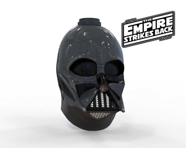 Darth Vader helmet Empire Strikes Back Accurate   3d print 3D Print 378908