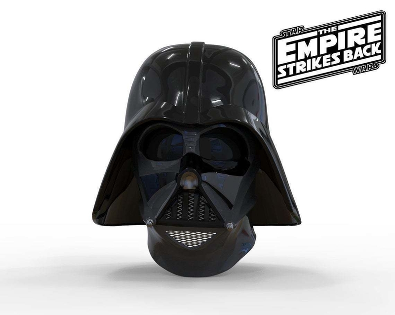 Darth Vader helmet Empire Strikes Back Accurate   3d print