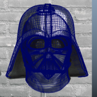 Darth Vader helmet Empire Strikes Back Accurate   3d print - Thumbnail 5