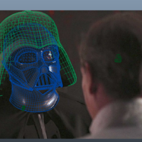 Darth Vader Helmet  Rogue One Accurate STL file for 3d print - Thumbnail 6