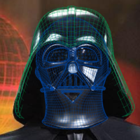 Darth Vader Helmet  Rogue One Accurate STL file for 3d print - Thumbnail 8