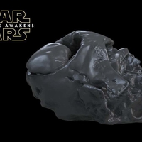 Darth Vader helmet The force Awakens  file for 3d print - Thumbnail 3