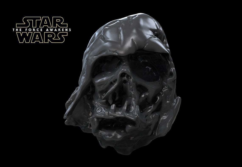 Darth Vader helmet The force Awakens  file for 3d print
