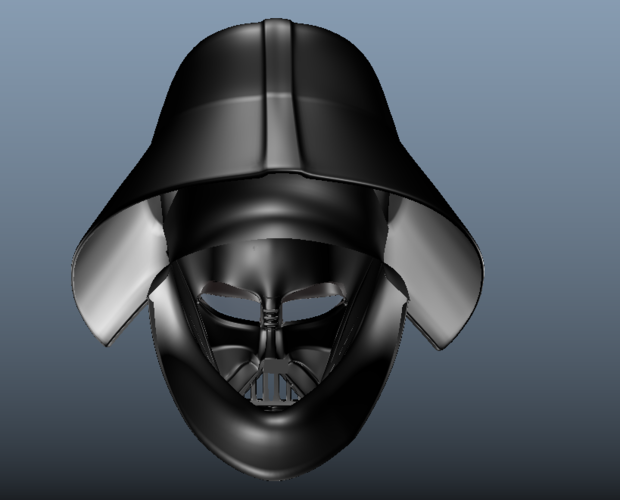 3D Printed ROTS Darth Vader Helmet STL by 3D print Armory ...