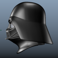 ROTS Darth Vader Helmet STL - Thumbnail 3