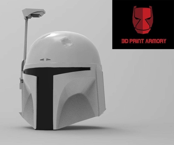 Boba Fett helmet Accurate STL file for 3d print 3D Print 378985