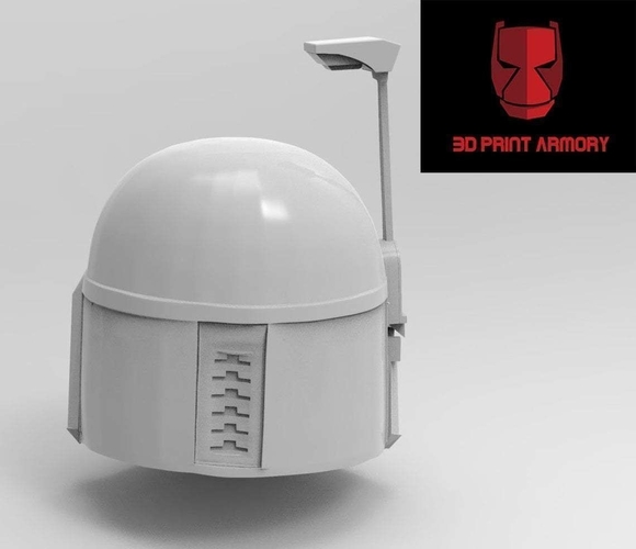 Boba Fett helmet Accurate STL file for 3d print 3D Print 378987