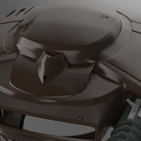 Boushh helmet STL file for 3d print - Thumbnail 1