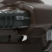 Boushh helmet STL file for 3d print - Thumbnail 2