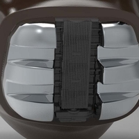 Boushh helmet STL file for 3d print - Thumbnail 3