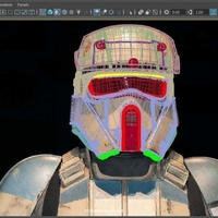 SHORETROOPER helmet STL file for 3d print - Thumbnail 4