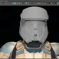 SHORETROOPER helmet STL file for 3d print - Thumbnail 5