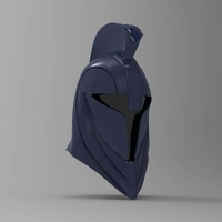 Senate Guard Clone Wars helmet STL file for 3d print - Thumbnail 2