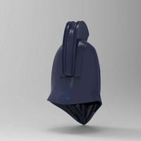Senate Guard Clone Wars helmet STL file for 3d print - Thumbnail 3