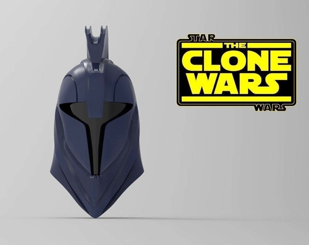 Senate Guard Clone Wars helmet STL file for 3d print