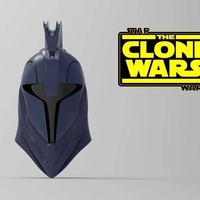 Small Senate Guard Clone Wars helmet STL file for 3d print 3D Printing 379027
