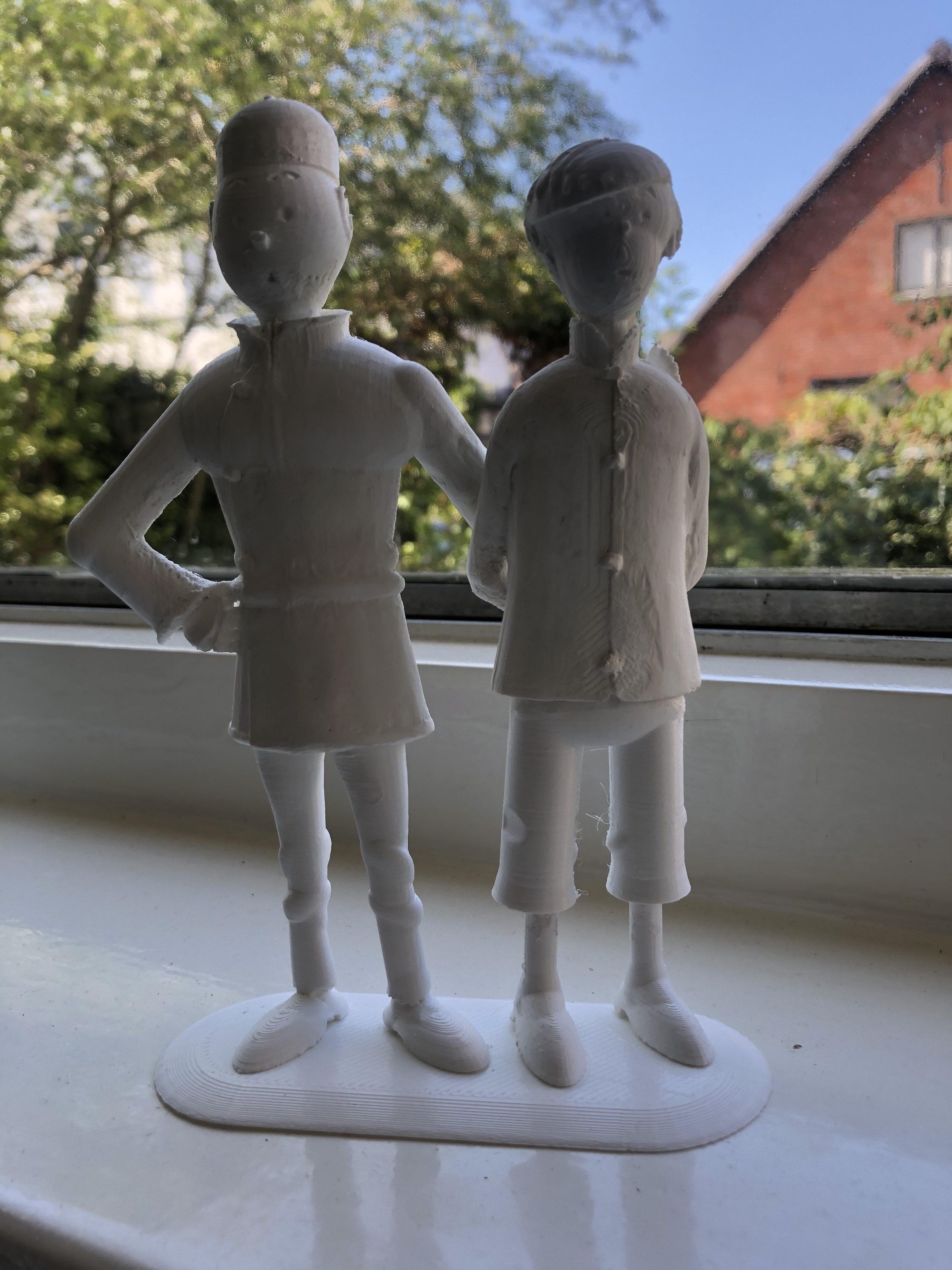 Tintin and Tchang 3D Print 379066