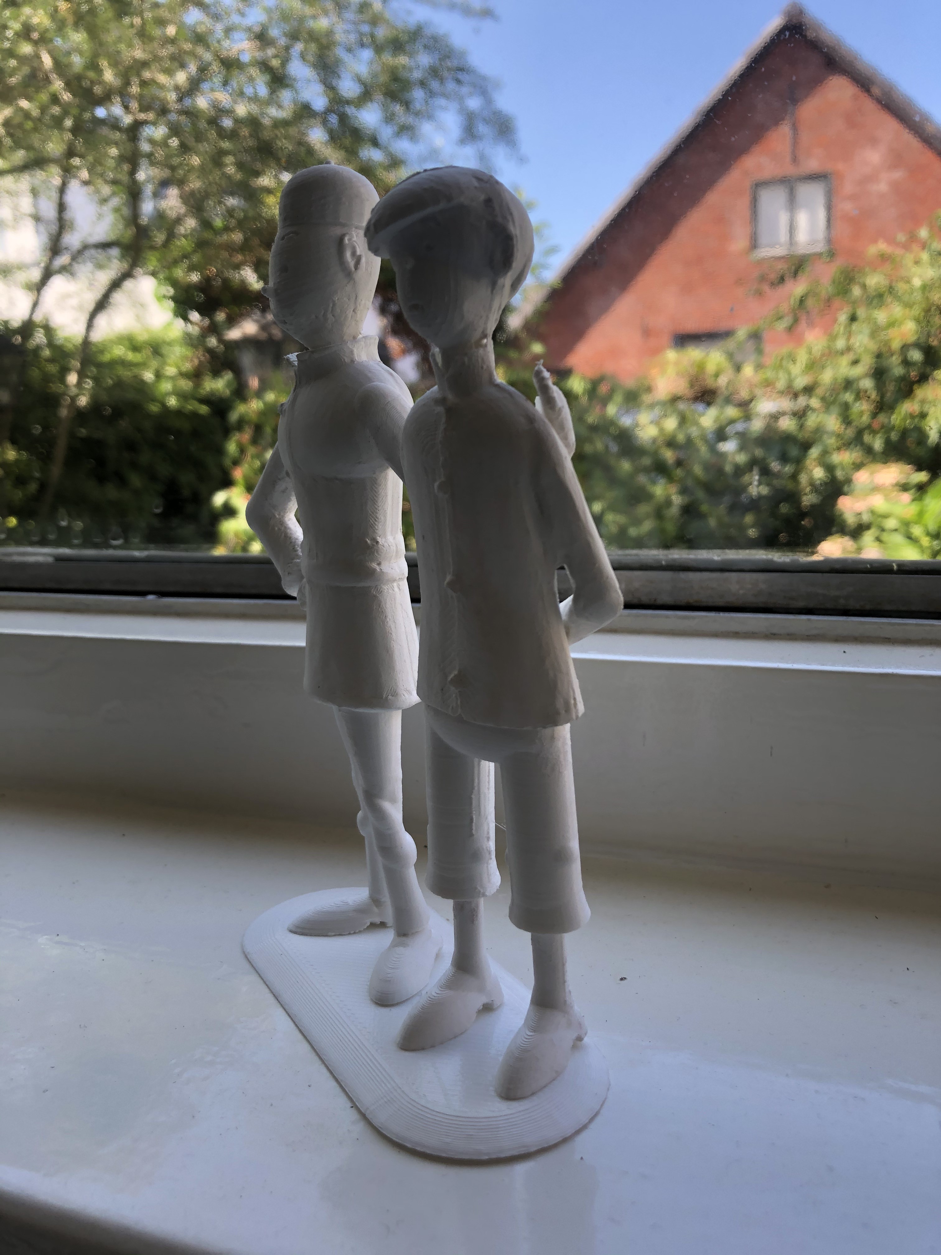 Tintin and Tchang 3D Print 379067