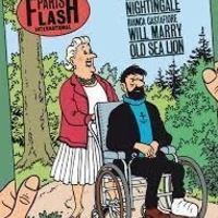 CAPTAIN HADDOCK IN A WHEELCHAIR, PUSHED BY BIANCA - Thumbnail 1