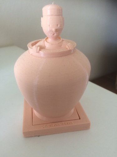Tintin in Vase 3D Print 379084
