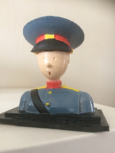 Tintin as Colonel 3D Print 379089