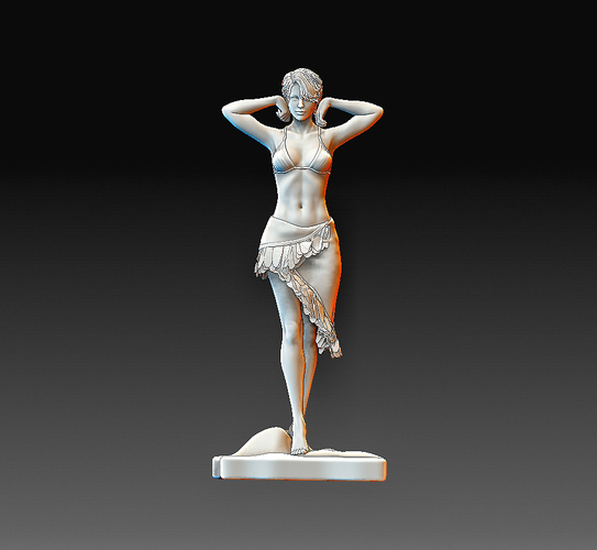 Statue girl 3D Print 379116