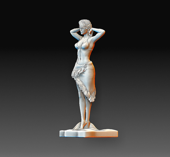 Statue girl 3D Print 379120