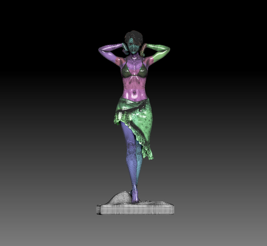 Statue girl 3D Print 379121