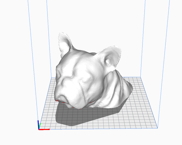  French bulldog bust 3D Print 379126