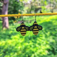 Bee Earrings - Thumbnail 1