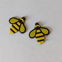 Bee Earrings - Thumbnail 2