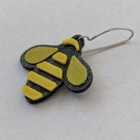Bee Earrings - Thumbnail 3