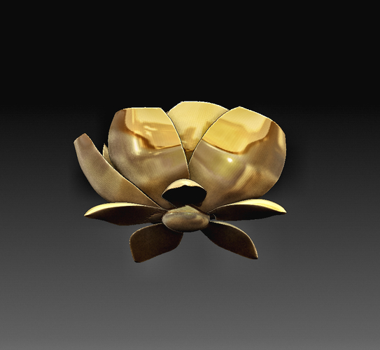 Rose flower 3D Print 379146