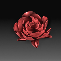 Small Rose flower 3D Printing 379147