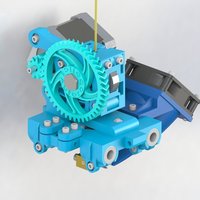 new construction of wade extruder for prusa mendel - Thumbnail 2