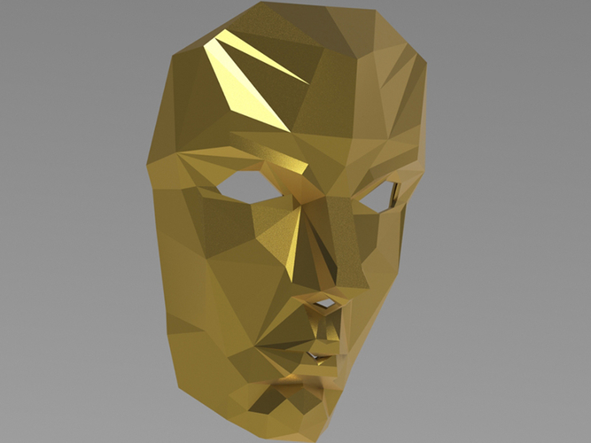 poly face mask 3D Print 379324