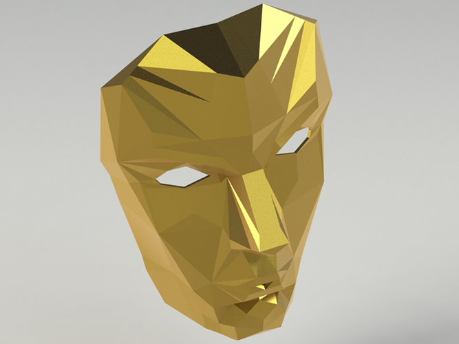 poly face mask 3D Print 379326