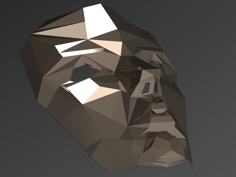 poly face mask