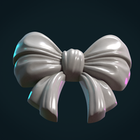 Bow Ribbon relief - Thumbnail 3