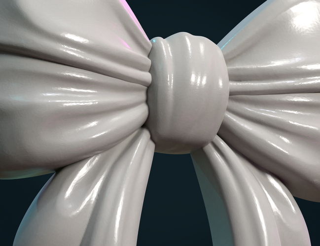 Bow Ribbon relief 3D Print 379340