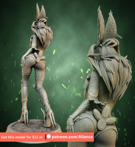 Viera Rabbit - Final Fantasy 3D Print 379363